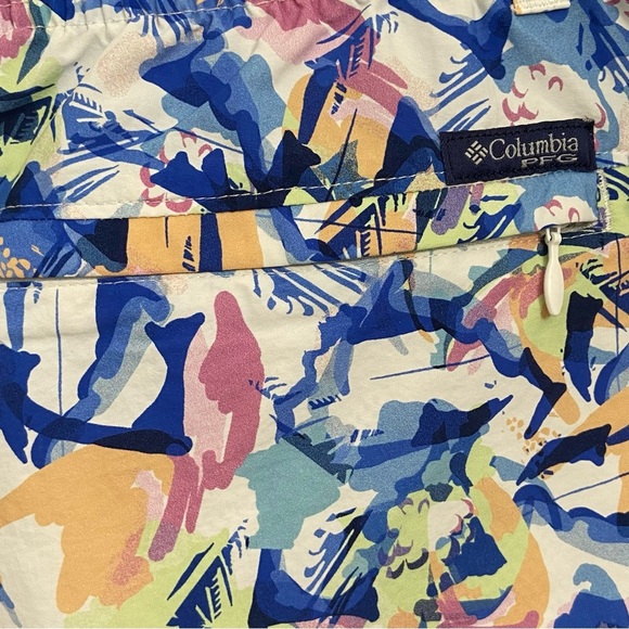 COLUMBIA / Women's PFG Super Backcast Water Short Abstract Size L - Picture 9 of 16